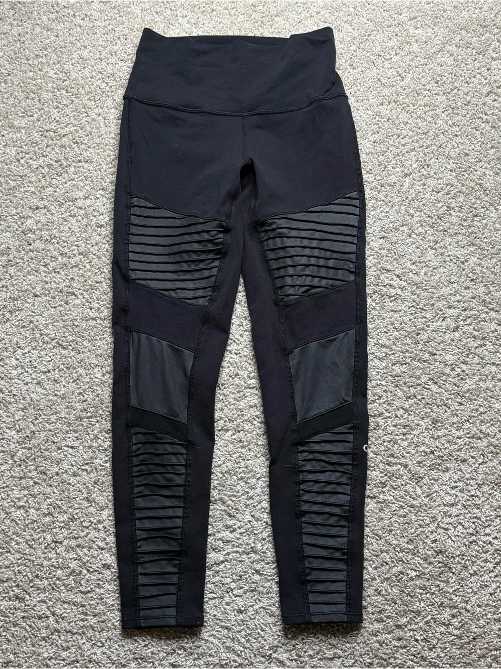 Alo Yoga High Rise Moto Leggings